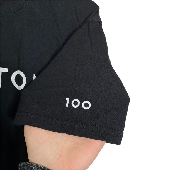 Peloton 100% Cotton Black Workout T-shirt size Medium - Picture 3 of 5